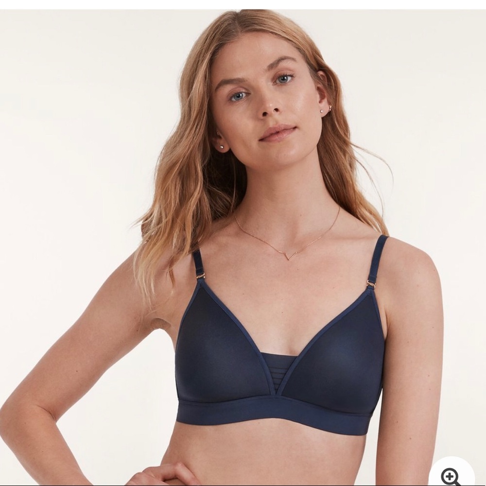 THIRD LOVE // Seamless Strip Wireless Bra 32C